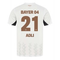 Bayer Leverkusen Amine Adli #21 Auswärtstrikot 2024-25 Kurzarm